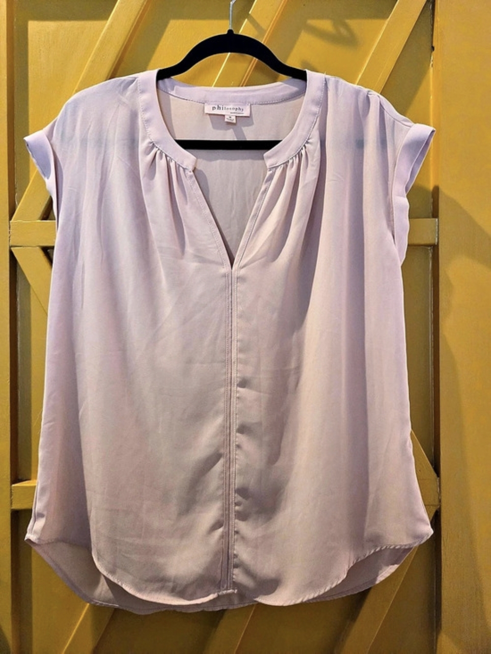 Philosophy Blouse in Pink Size Medium